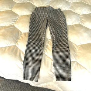 Sezane houndstooth Clara trouser, only worn a few times